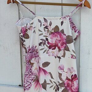 Bohoo USA, Cocktail Midi Sheath Dress, Size 8